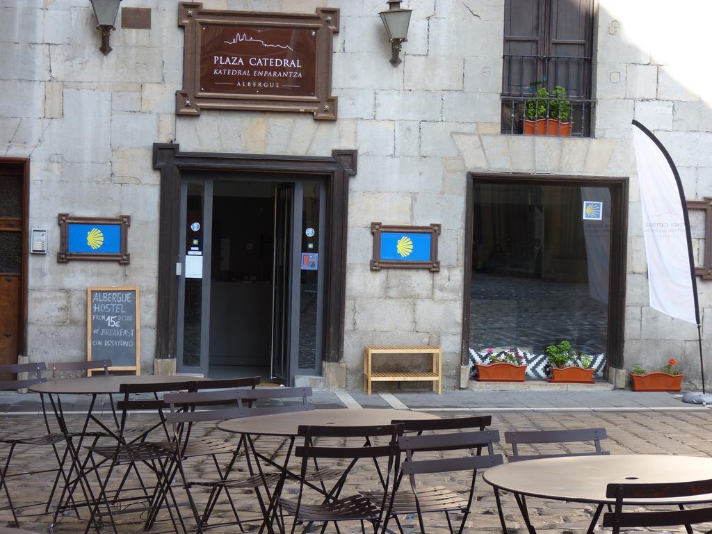 Albergue Plaza Catedral Pamplona Exterior foto